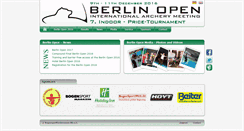 Desktop Screenshot of berlin-archery.de
